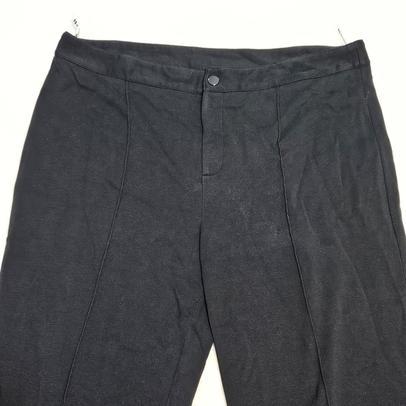 BOGO Free🦋 Nygard Black Flat Front Wide Leg Dress Pants - Picture 3 of 16